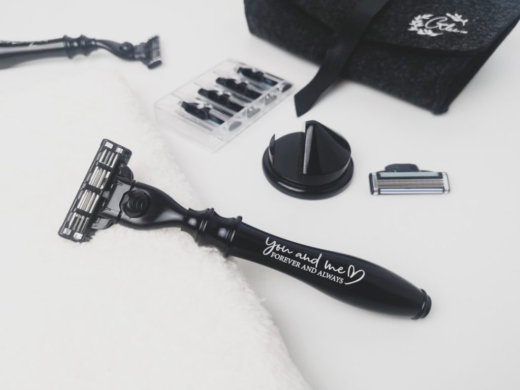 Personalised Aluminium Razor Kits By Glee
